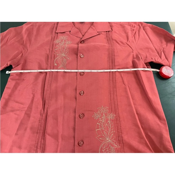 Weekender Luau Edition Men's Short Sleeve Button Down Shirt Sz Medium (93) - Picture 7 of 9